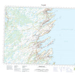 Natural Resources Canada Harbour Grace, NL (001N11 CanTopo) digital map