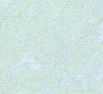 Natural Resources Canada Haultain Lake, SK (074B16 Toporama) digital map