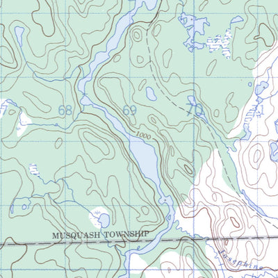 Natural Resources Canada Hawk Junction, ON (042C02 CanMatrix) digital map