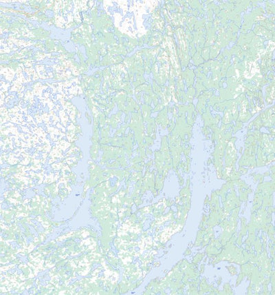 Natural Resources Canada Hearne Lake, NT (085I06 Toporama) digital map