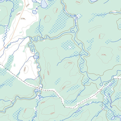 Natural Resources Canada Hillmer Lake, ON (042G15 Toporama) digital map