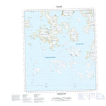 Natural Resources Canada Hobart Island (036A03 CanTopo) digital map