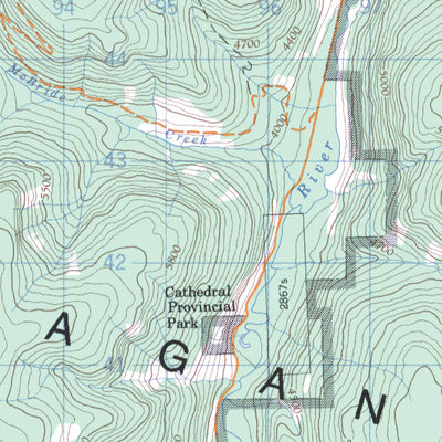 Natural Resources Canada Hope, BC (092H CanMatrix) digital map