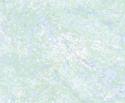 Natural Resources Canada Horseshoe Lake, MB (053D04 Toporama) digital map