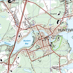 Natural Resources Canada Huntsville, ON (031E06 CanTopo) digital map