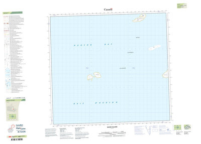 Natural Resources Canada Husky Island (034E07 CanTopo) digital map
