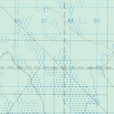 Natural Resources Canada Hutch Lake, AB (084K14 CanMatrix) digital map