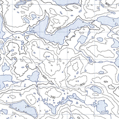 Natural Resources Canada Ikkudliayuk Fiord West, NL (025A02 CanMatrix) digital map