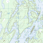 Natural Resources Canada Île Peuvereau, QC (032P04 CanMatrix) digital map