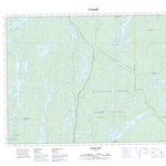 Natural Resources Canada Ingall Lake, ON (031L13 CanTopo) digital map