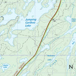 Natural Resources Canada Ingall Lake, ON (031L13 CanTopo) digital map