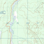 Natural Resources Canada Jo-Jo Lake, YT (115A09 CanMatrix) digital map