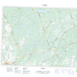 Natural Resources Canada Kaladar, ON (031C11 CanTopo) digital map