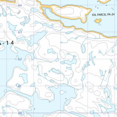Natural Resources Canada Kangerk Fiord (026J06 CanTopo) digital map