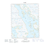 Natural Resources Canada Kangilo Fiord (026J05 CanTopo) digital map
