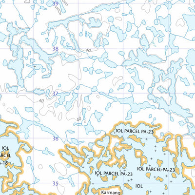 Natural Resources Canada Karmang Island (026M03 CanTopo) digital map