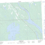 Natural Resources Canada Kazan Lake, SK (073N09 CanMatrix) digital map