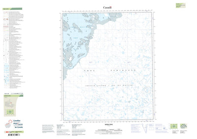 Natural Resources Canada Keeka Hill (036G08 CanTopo) digital map