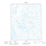 Natural Resources Canada Keeka Lake (036G01 CanTopo) digital map