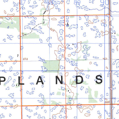 Natural Resources Canada Kelliher, SK (062M05 CanMatrix) digital map