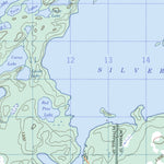 Natural Resources Canada Kenora, ON (052E16 CanMatrix) digital map