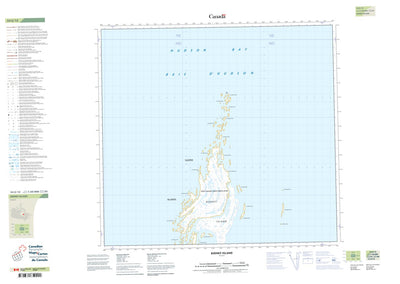 Natural Resources Canada Kidney Island (034E12 CanTopo) digital map