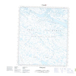 Natural Resources Canada Kimmik Range (036F02 CanTopo) digital map