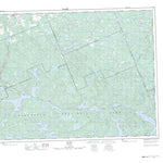 Natural Resources Canada Kiosk, ON (031L02 CanMatrix) digital map