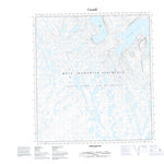 Natural Resources Canada Kneeland Bay (025J13 CanTopo) digital map