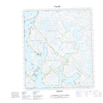 Natural Resources Canada Korok Inlet (036A06 CanTopo) digital map