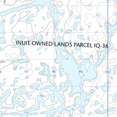Natural Resources Canada Koukaluk Lake (026E11 CanTopo) digital map