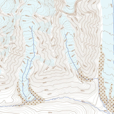 Natural Resources Canada Krieger Mountains (340B15 Toporama) digital map