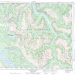 Natural Resources Canada Kumealon Lake, BC (103H13 CanMatrix) digital map