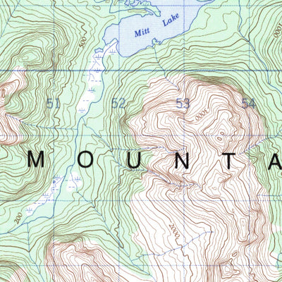 Natural Resources Canada Kumealon Lake, BC (103H13 CanMatrix) digital map