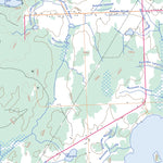 Natural Resources Canada La Motte, QC (032D08 Toporama) digital map
