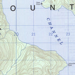 Natural Resources Canada Labouchere Channel, BC (093D06 CanMatrix) digital map