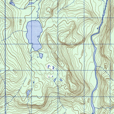 Natural Resources Canada Lac À L'Aigle, QC (022P03 CanMatrix) digital map