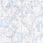 Natural Resources Canada Lac À L'Argent West, QC (022K12 CanMatrix) digital map