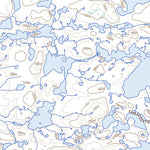 Natural Resources Canada Lac Akuaraaluk, QC (035B04 Toporama) digital map