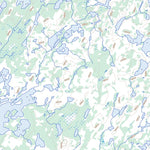 Natural Resources Canada Lac Bréhat, QC (023D10 Toporama) digital map