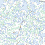 Natural Resources Canada Lac Bréhat, QC (023D10 Toporama) digital map
