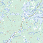 Natural Resources Canada Lac Bueil (032J16 Toporama) digital map