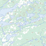 Natural Resources Canada Lac Casterne, QC (033G03 Toporama) digital map