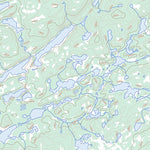 Natural Resources Canada Lac Casterne, QC (033G03 Toporama) digital map