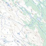 Natural Resources Canada Lac De La Frontière, NL (023O03 Toporama) digital map