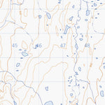Natural Resources Canada Lac Garreau, QC (024F09 CanMatrix) digital map