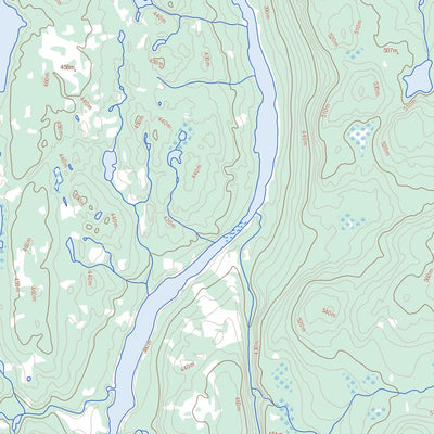 Natural Resources Canada Lac Grand Rosoy, QC (023P06 Toporama) digital map