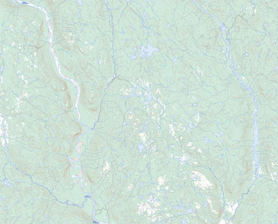 Natural Resources Canada Lac Kerdelhué, QC (012N12 Toporama) digital map