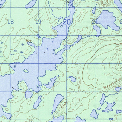 Natural Resources Canada Lac La Bardelière, QC (032O07 CanMatrix) digital map