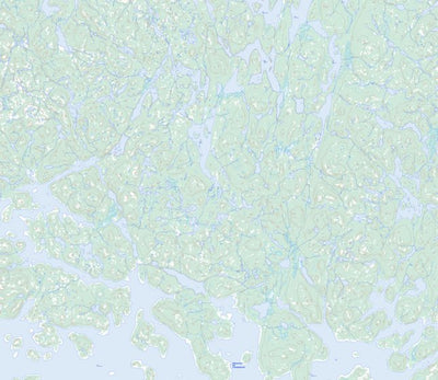 Natural Resources Canada Lac Lagny, QC (023K14 Toporama) digital map